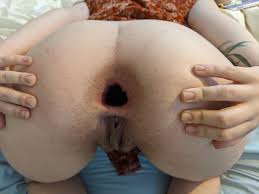 natural gape a whole day after stretching : rAnalGape