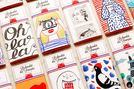 Le Chocolat Des Francais Chocolate Packaging Design Chocolate Packaging Creative Packaging Design