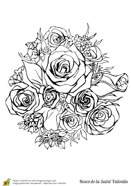 Page 155 Sur 188 Sur Hugolescargot Com Coloriage Bouquet De Roses Coloriage Fleur