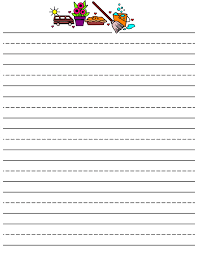 Free printable lined writing paper with drawing box. 4 Best Free Printable Lined Writing Paper Kids Printablee Com
