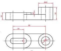Teknik Resim Gorunus Cikarma Ornekleri Ornek Cizimler Makine Egitimi Cizimler Resim Teknik