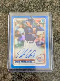 These fall 1:15 packs versus 1:16 in 2020. Fs Pete Crow Armstrong True Blue Auto Blowout Cards Forums