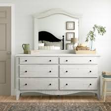 Rustic gray dresser with mirror. Farmhouse Rustic Mirror Dressers Chests Birch Lane