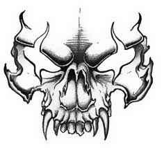 Feather tattoos skull tattoos body art tattoos sleeve tattoos badass drawings dark art drawings dark artwork skull artwork skull tattoo design. Evil Skull Tattoo Drawings Novocom Top
