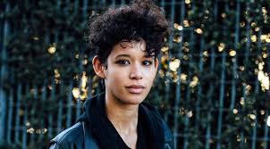 The light auburn shade and short layers also. Pixie Cuts For Curly Hair