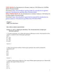 This situation can cause issues with the data that cisco dna center retrieves for analysis. Test Bank For Introduction To Genetic Analysis 11th Edition By Griffiths Ibsn 9781464109485 By Fivek Issuu