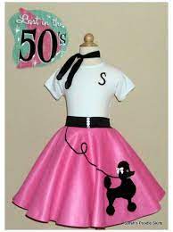 Pin By Ashley On Cosas Que Pienso Hacer Poodle Skirt Outfit Girls Poodle Skirt Poodle Skirt