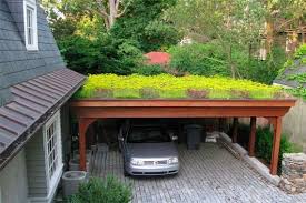 Carport With Roof Plants Carport Designs Roof Plants Rooftop Garden