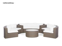 Choose your perfect rattan armchairs from the huge selection of deals on quality items. Rattan Garden Furniture Set Rattan Lounge For Garden Or Terrace Couch Rattanlounge Light Brown Supply24