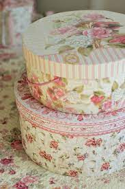 Jennelise Beautiful Boxes Vintage Hat Boxes Shabby Chic Cottage Shabby Chic