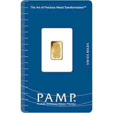 This bar is produced to the internationally recognised 999.9 standard and carries the baird & co. 1 Gram Pamp Suisse Fortuna Gold Bars New W Assay L Jm Bullion