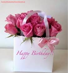Happy Birthday Greetings For Facebook Happy Birthday Mom Facebook Status Messages Quotes Wishes And Happy Birthday Flower Happy Birthday Greetings Birthday Greetings