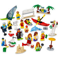 Lego City Pickup Caravan 60182 Building Kit 344 Pieces 38 77 Amazon Com Lego City Town People Pack Fun At The Beach 60153 Building Kit 169 Piece Toys Games Lego Beach Fun Lego City
