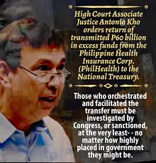 When greed rears its ugly head and gets swatted big time. #PhilhealthFunds 