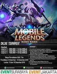 Contoh Brosur Turnamen Ml Sketsa