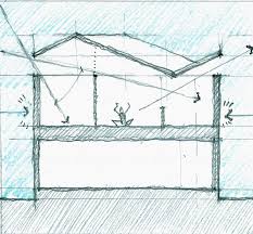Butterfly roof floor plan sample / 14 butterfly roofs ideas butterfly roof house roof roof design : Gallery Of Butterfly Roof House Thescape 14