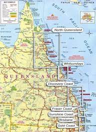 Find any useful items, locations or event around the map of rdo. Queensland Map Map Of Queensland Qld Travel