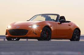 マツダ ロードスター 30周年記念車は鮮やかなオレンジ 日本も含め世界3000台限定販売 くるまのニュース マツダ ロードスター rf 30周年
