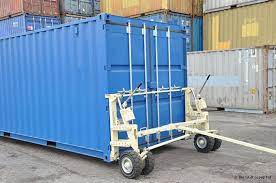 All it takes is a jack to raise the container up off the ground a bit, round woo. Pin On Container Move