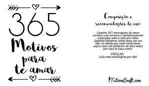 Caixa De 365 Motivos Pra Te Amar 365 Motivos Para Te Amar Para Imprimir Presentes Criativos Para Namorado Presentes De Aniversario Para Melhor Amigo Surpresas Para Namorado