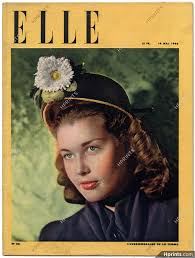 ELLE N°26 du 14 Mai 1946 Madeleine Le Beau La Maison Fuller en
