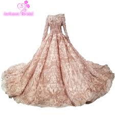 Rose gold is a romantic color without any doubt, combining the glamour and elegance of gold with a delicate pink hue. Rose Gold Wedding Dress Cheap Online