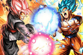 Dragon Ball Super Poster Goku Black Versus Goku Blue 12in X 18in Free Shipping Dragon Ball Super Goku Dragon Ball Artwork Dragon Ball Z