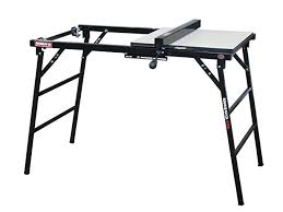 Rousseau 2780 Table Saw Stand For Smaller Portable Saws Replaces Rousseau Models 2745 And 2700 Xl Portable Table Saw Table Saw Stand Best Portable Table Saw
