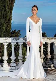 You Can Wear Elegant Wedding Dresses To Anything Casual Or Fancy In 2020 Wedding Dresses Wedding Dress Long Sleeve Long Sleeve Wedding Gowns