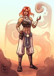 FOR HIRE] Earth genasi for a client : rartcommissions