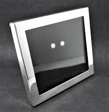 1950s Cartier Sterling Silver Frame Small Squared Hand Made Etsy Silver Frame Sterling Silver Pins Sterling Silver