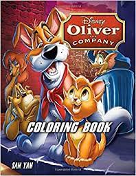 All oliver & company coloring sheets and pictures are absolutely free and can be linked directly, downloaded, printed, or shared via ecard. Oliver And Company Coloring Book For Kids Ages 4 8 Yam Sam 9798646384004 Amazon Com Books