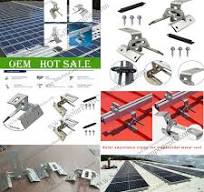 Trapezoidal metal roof with clamps, SPC-RF-CK02-HR