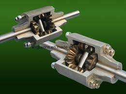 Both may slip on slippery ground, but the wheels will keep turning. China Differential For Lawn Mower Tractor Garbage Cleaning Machine Vehicle China Cleaning Machine Differential Lawn Mower Gearbox