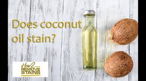 On the other hand, refined coconut oil has been bleached and deodorized, making it odorless, lightweight, and colorless which won't likely stain any fabric. How To Remove Coconut Oil Stains From Clothes Detailed Answer