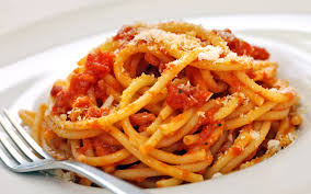 A colui che bussa alla porta non si domanda: Spaghetti All Amatriciana Versione Popolare Romana