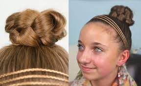 If you're after an updo, a half bun or low bun are cute, neat styles that don't put too much pressure on your scalp or take forever in the. Simple Braided Bun Cute Girls Hairstyles Cute Girls Hairstyles