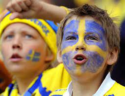 Young Swedish Soccer Supporters Fifa Fifa World Cup Fan Picture