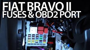 Fiat Bravo Ii Obd2 Port Fuses Relays Location Cars Maintenance Cars Fiatbravo Fiat Bravo Fiat Car Maintenance