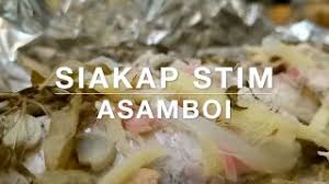 Jadi,, jom kita masak sendiri! Cara Masak Siakap Stim Asam Boi Menu Sihat Alami Youtube
