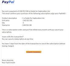 Email Scam Paypal Community