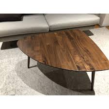 Several pieces of american black walnut are laminated together to form a beautiful table top with. Article Amoeba Wild Walnut Coffee Table Aptdeco