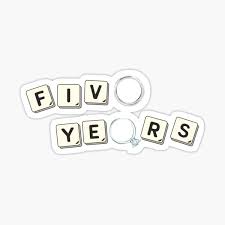 Before purchasing or handcrafting any gift, know what your partner likes first. 5th Wedding Anniversary Stickers Redbubble