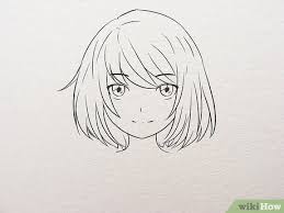 Anime easy drawing easy anime drawings for beginners in pencil. How To Draw Anime Or Manga Faces 15 Steps With Pictures