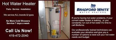 If you have no hot water and you come home, first thing you want to look at is, is there a puddle of water beneath my water heater? if yes, you're going to want to shut it off. Water Heater Services Toledo Supply Installation Repair Bluflame