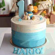 Our little boys are made of oh so much more! Birthday Cake For Baby Boy 1 Year Doorstep Cake