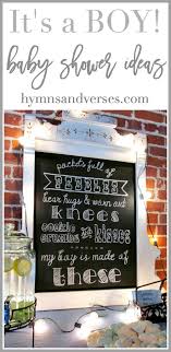 It just doesn't get any better than this! Boy Baby Shower Ideas Hymns And Verses