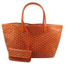 Goyard Saint Louis Tote Orange Gm Pm From Goyard Com I Need An Orange Bag This Might Be It Goyard Bag Goyard Bags