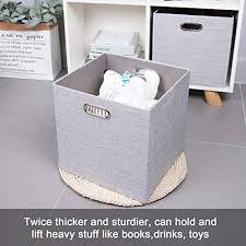 Shop wayfair for storage containers & drawers sale to match every style and budget. Posprica Foldable Storage Bins 11 11 Fabric Storage Boxes Drawers Cubes Container Thick And Heavy Duty Organizer Baskets 4pcs Sliver Grey Storepaperoomates Shop Cheapest Online Global Marketplace