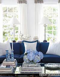 Living Room Decorating Ideas Living Room Designs House Beautiful Blue And White Living Room White Living Room Living Room Designs